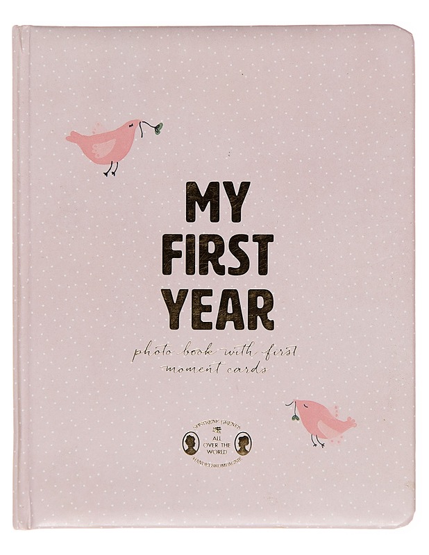 My first year: photo book with first moment cards - Lastenkirjat - 10105253383 - 0