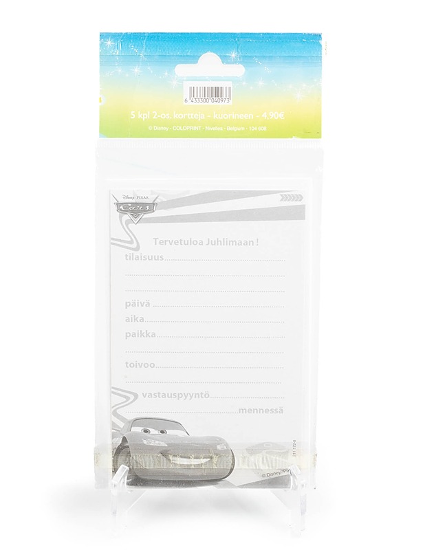 Autot kutsukortit, 5 kpl - Askartelu - 10105253452 - 1
