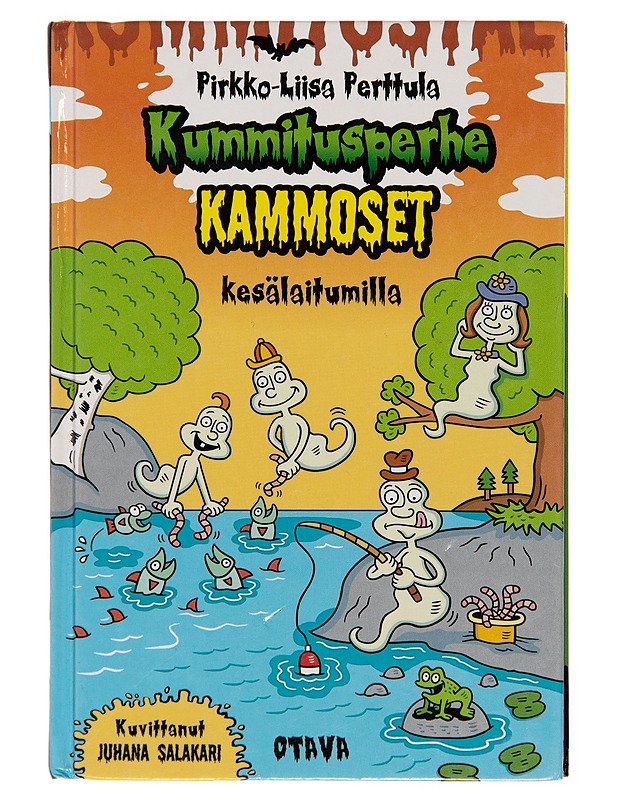 Kummitusperhe Kammoset kesälaitumilla - Pirkko-Liisa Perttula - Kaunokirjallisuus - 10105253576 - 0