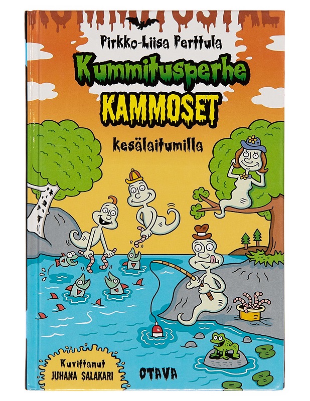 Kummitusperhe Kammoset kesälaitumilla - Pirkko-Liisa Perttula - Kaunokirjallisuus - 10105253584 - 0