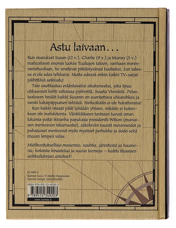 Talo ulapalla : matka alkaa - Peck, Dale - Fantasia- ja scifi - 10105253659 - 1