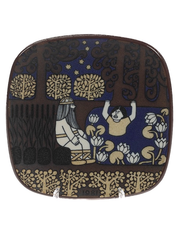 Arabia Kalevala vuosilautanen 1981  - Designsuosikit - 10105253828 - 0