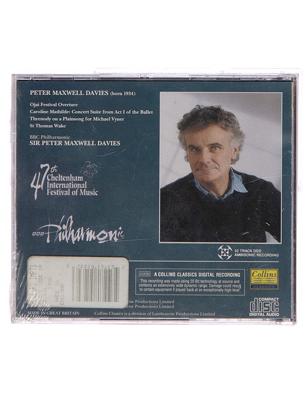 Peter Maxwell Davies - Caroline Mathilde suite - CD - CD-levyt - 10105254053 - 1