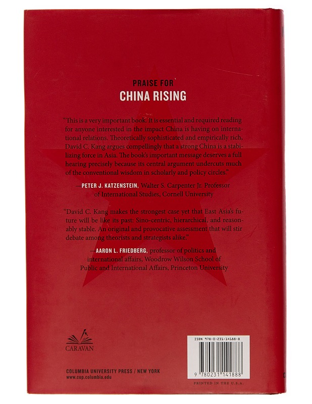 China rising : peace, power, and order in East Asia - David C. Kang - Tietokirjat - 10105254233 - 1