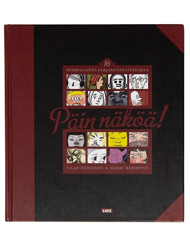 Päin näköä! : 16 suomalaista sarjakuvataiteilijaa - Ville Ha?nninen - Harrastekirjat - 10105254586 - 0