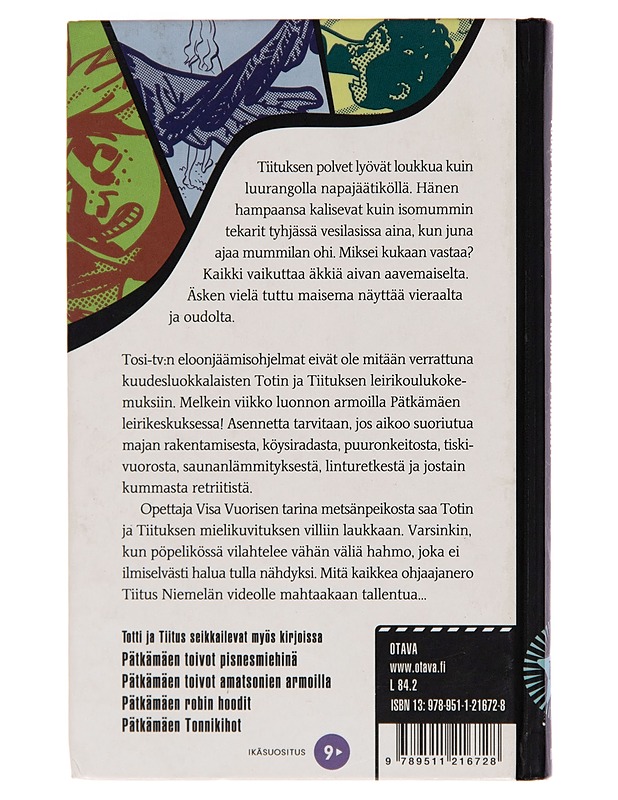 Pätkämäen tarzanit - Kallioniemi, Tuula - Lastenkirjat - 10105254916 - 1