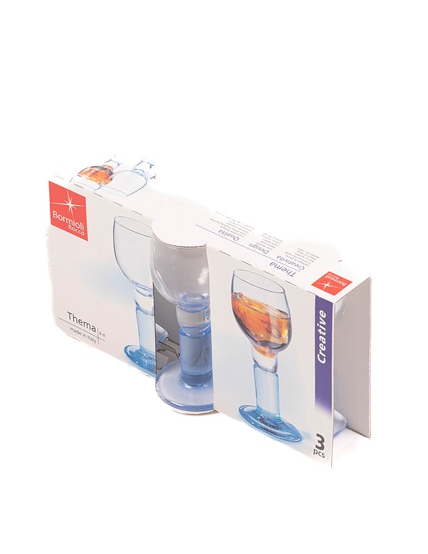BORMIOLI ROCCO Thema snapsilasi, 6 cl, 3 kpl - Lasit - 10105254967 - 1