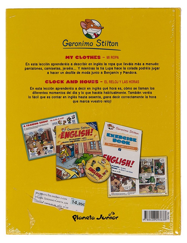 geronimo stilton english my clothes mi ropa - Tietokirjat ja oppaat - 10105255064 - 1