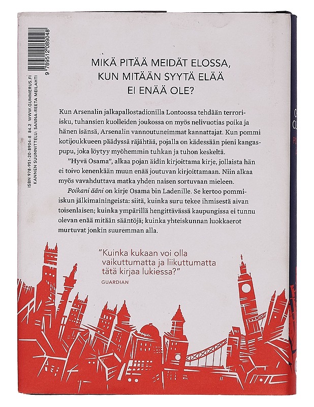 Poikani ääni - Chris Cleave - Romaanit ja novellit - 10105255447 - 1