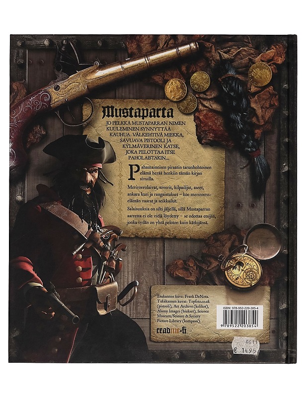 Mustaparran merirosvomaailma : kuolleiden miesten tarinoita - William Teach - Historiakirjat - 10105255847 - 1