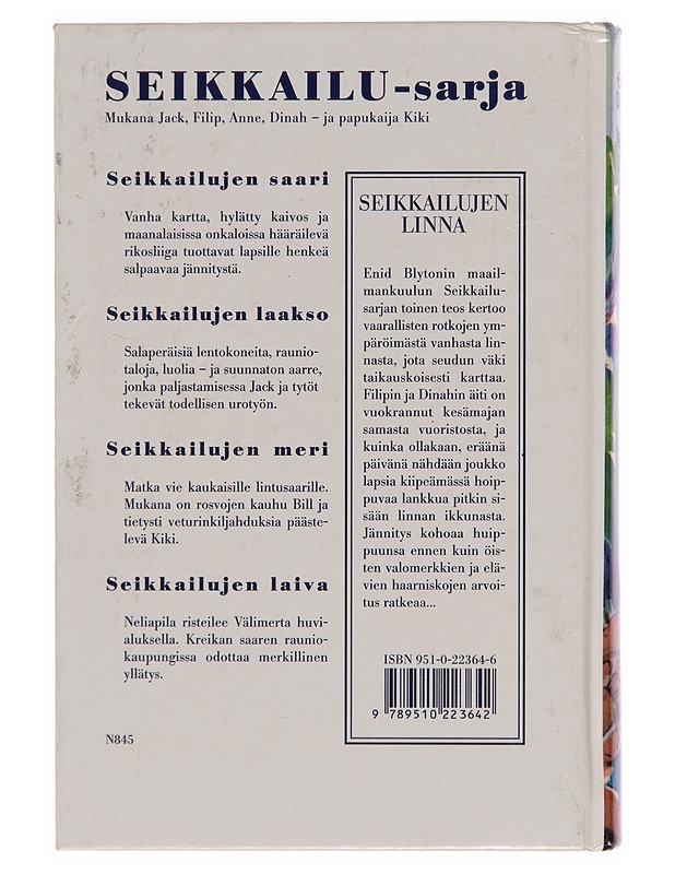 Seikkailujen linna - Enid Blyton - Nuorten kirjat - 10105255876 - 1