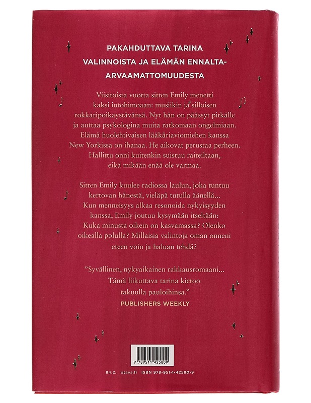 Laulu joka soi yhä - Jill Santopolo - Romaanit ja novellit - 10105255881 - 1
