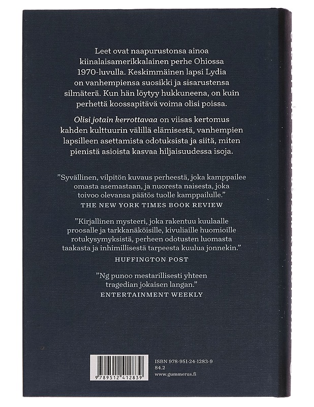 Olisi jotain kerrottavaa - Celeste Ng - Romaanit ja novellit - 10105255889 - 1
