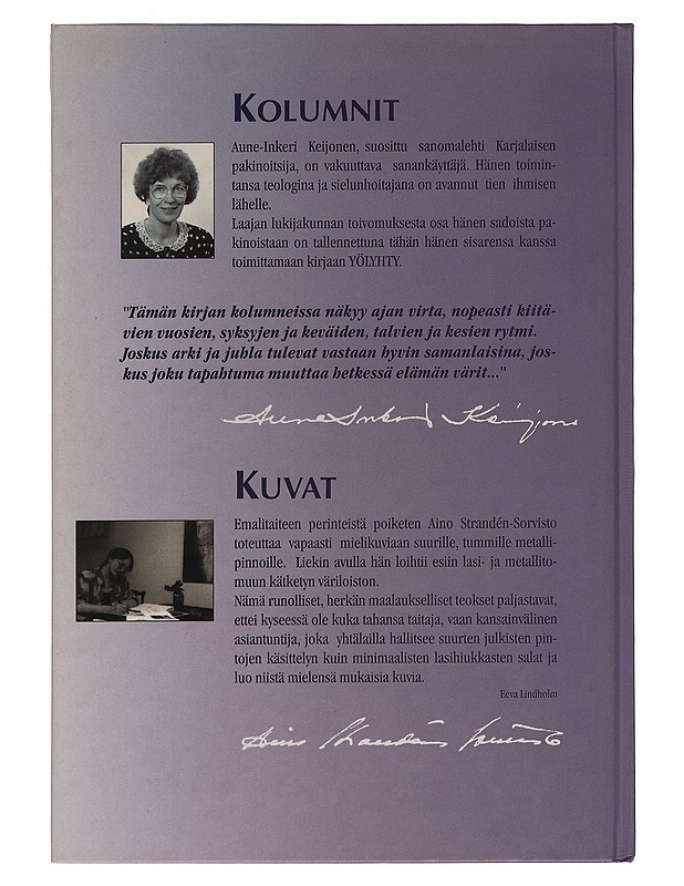 Yölyhty - Aune-Inkeri Keijonen - Romaanit ja novellit - 10105255938 - 1