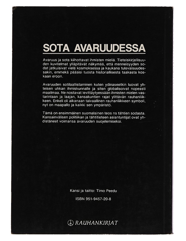 Sota avaruudessa : tarua vai uhkaa? - Eva Isaksson - Tietokirjat ja oppaat - 10105256000 - 1