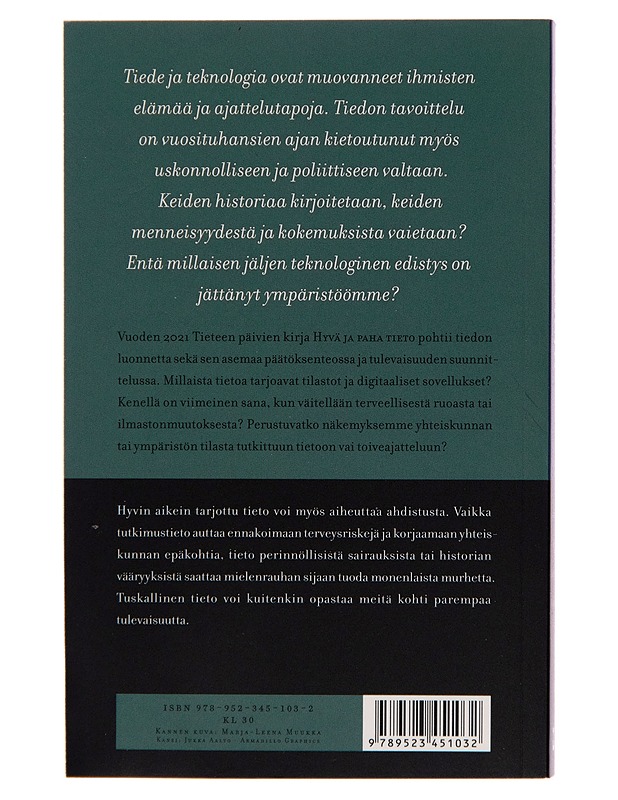Hyvä ja paha tieto - Maria Lähteenmäki - Tietokirjat - 10105256004 - 1