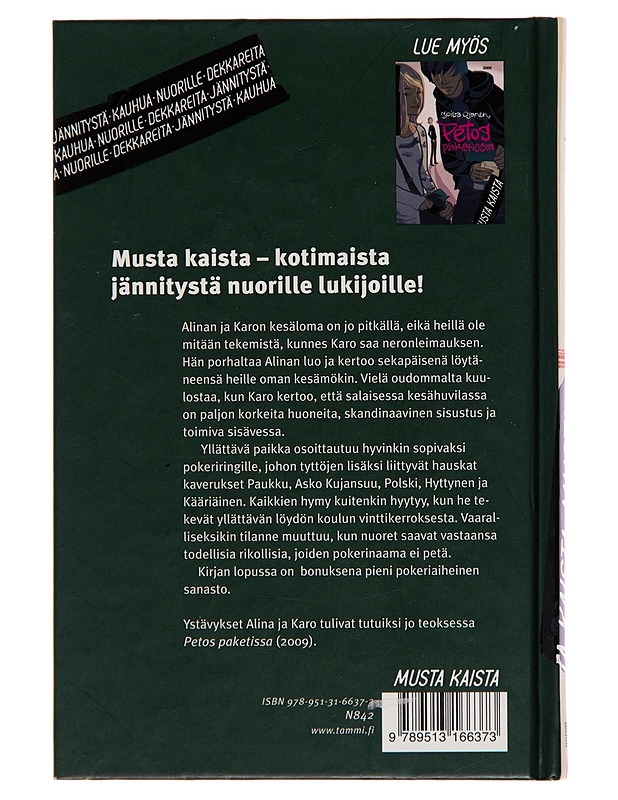 Pokerinaamat - Soila Ojanen - Jännitys ja dekkarit - 10105256035 - 1