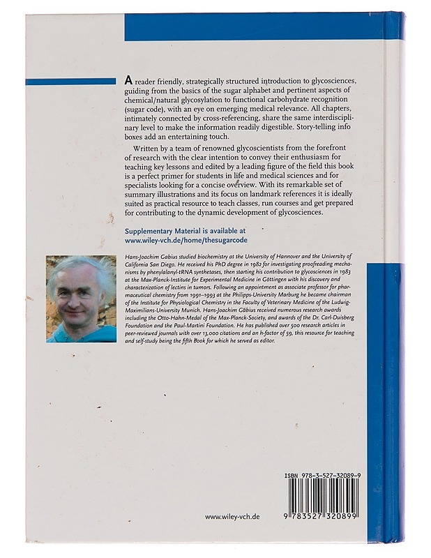 The sugar code : fundamentals of glycosciences - H. J. Gabius - Tietokirjat ja oppaat - 10105256056 - 1