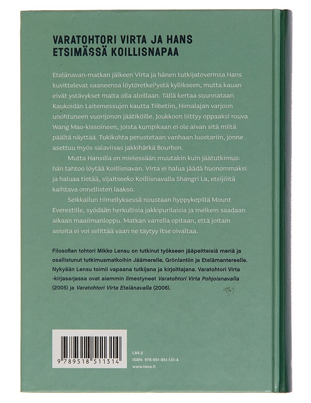 Varatohtori Virta Koillisnavalla - Mikko Lensu - Kaunokirjallisuus - 10105256125 - 1