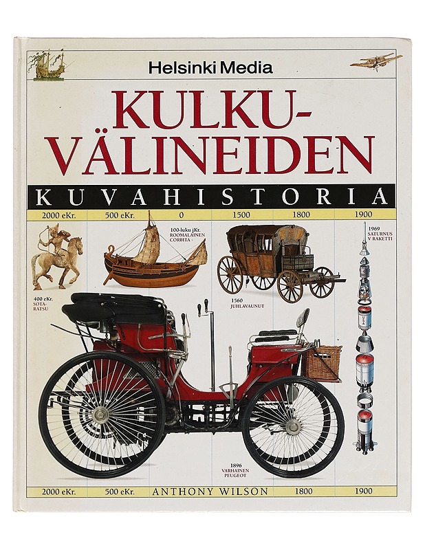 Kulkuvälineiden kuvahistoria - Anthony Wilson - Historiakirjat - 10105256277 - 0