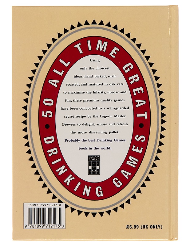 50 of the finest drinking games - Harrastekirjat - 10105256733 - 1