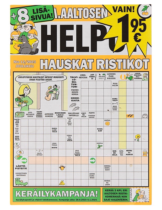 A. Aaltosen helpot ristikot 12/2023 - Lehdet - 10105256864 - 0