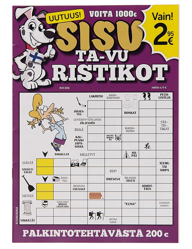 Sisu ta-vu ristikot - Lehdet - 10105256885 - 0