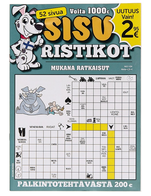 Sisu ristikot 1/24 - Lehdet - 10105256896 - 0