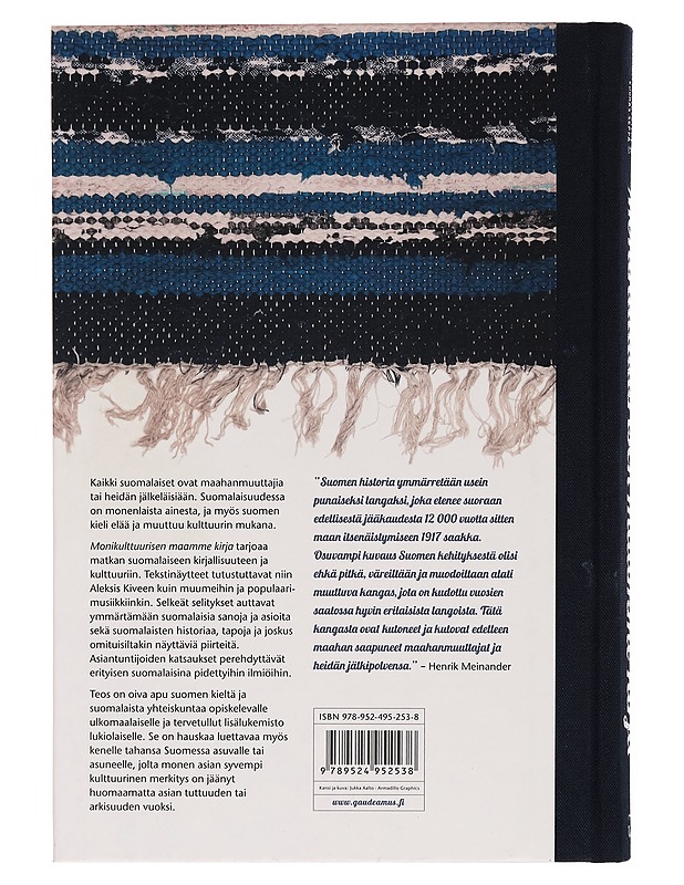 Monikulttuurisen maamme kirja : Suomen kielen ja kulttuurin lukukirja - Marjukka Kenttälä - Tietokirjat ja oppaat - 10105256907 - 1