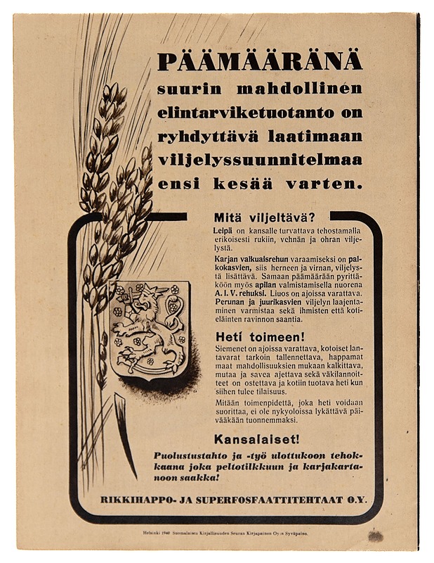 Maan suola numerot 1-12/1940 - Lehdet - 10105256959 - 2