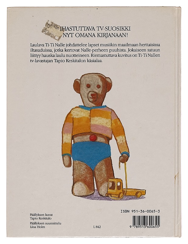 Ti-Ti Nallen talo : satuja ja lauluja - Riitta Korpela - Lastenkirjat - 10105257043 - 1
