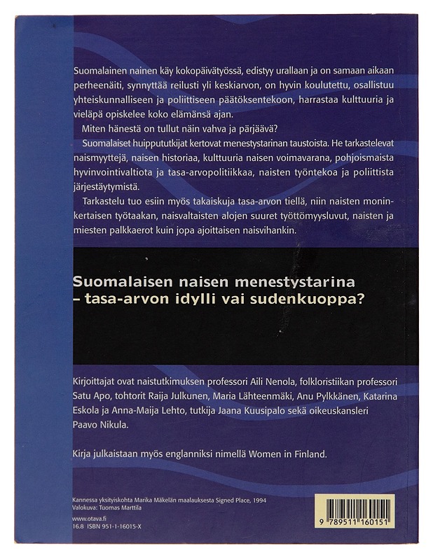Suomalainen nainen - Tietokirjat - 10105257131 - 1