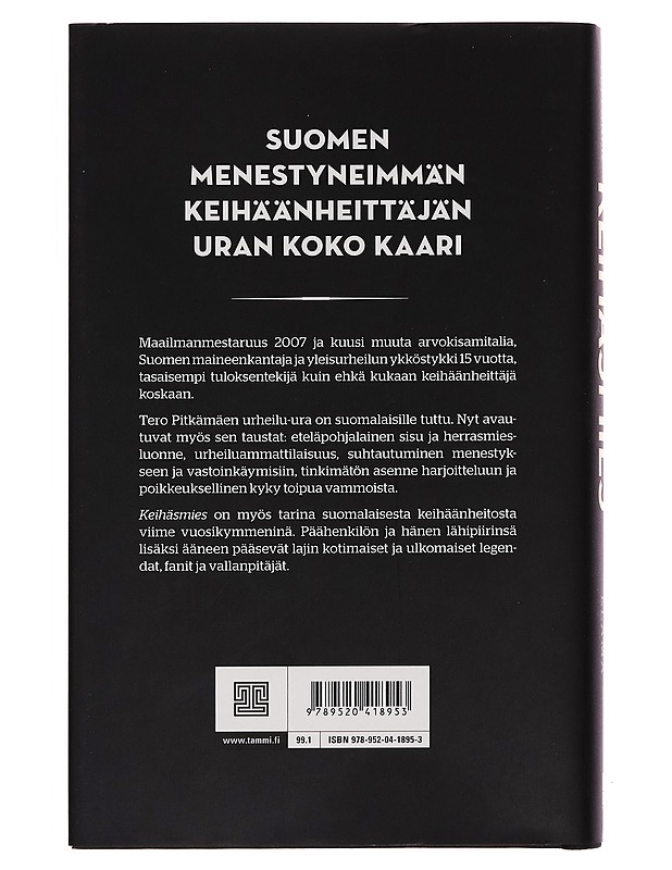 Keihäsmies / Tero Pitkämäen elämä - Leppänen  Keijo - Elämäkerrat ja muistelmat - 10105257206 - 1