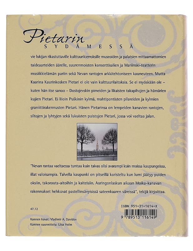 PIETARIN SYDÄMESSÄ - Kaarina Kaurinkoski - Taide- ja kulttuurikirjat - 10105257265 - 1