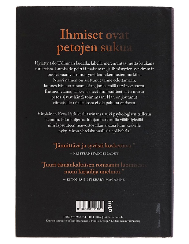 Viimeisellä rajalla - Eeva Park - Jännitys ja dekkarit - 10105257475 - 1