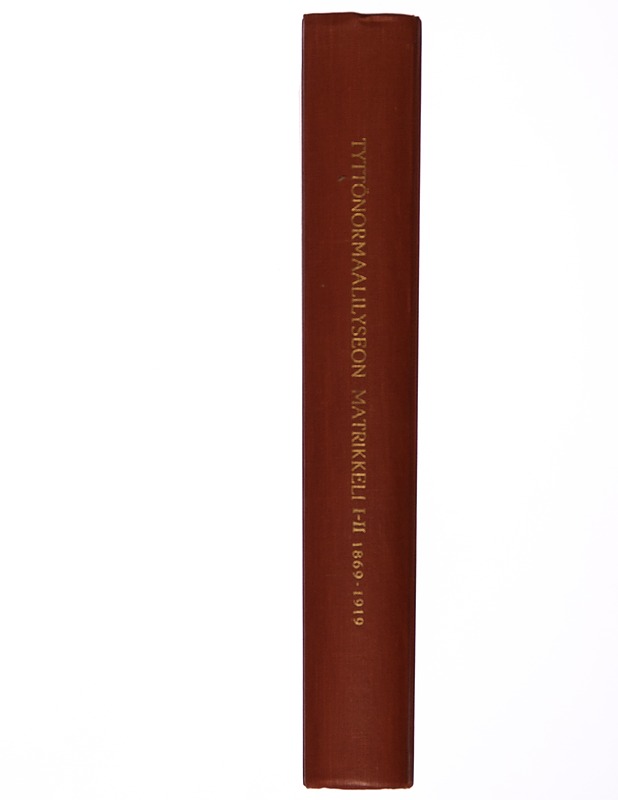 Tyttönormaalilyseon matrikkeli 1968-1919 - Tietokirjat - 10105257582 - 1