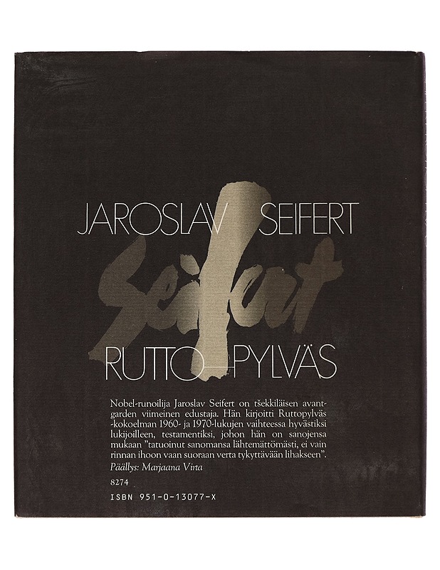 Ruttopylväs - Jaroslav Seifert - Runot ja näytelmät - 10105257678 - 1