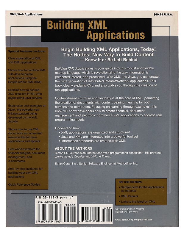Building XML applications - Simon St. Laurent - Tietokirjat ja oppaat - 10105257683 - 1