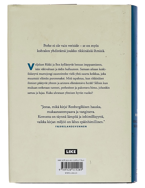 Iskuja joka suunnasta - Tore Renberg - Romaanit ja novellit - 10105257922 - 1