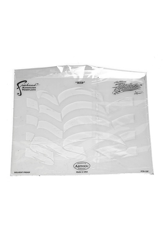 ARTOOL "Red" Freehand airbrush template - Askartelu - 10105257970 - 0