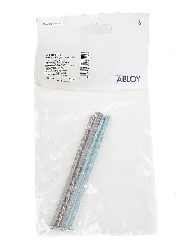 ABLOY ruuvit 175/120 messinki kromi 80-110mm - Rakennustarvikkeet - 10105258053 - 0