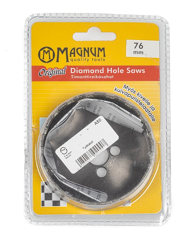 MAGNUM timanttiterä, 76mm - Rakennustarvikkeet - 10105258060 - 0