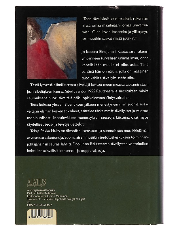 Unien lahja : Einojuhani Rautavaaran maailma - Pekka Hako - Elämäkerrat ja muistelmat - 10105258102 - 1