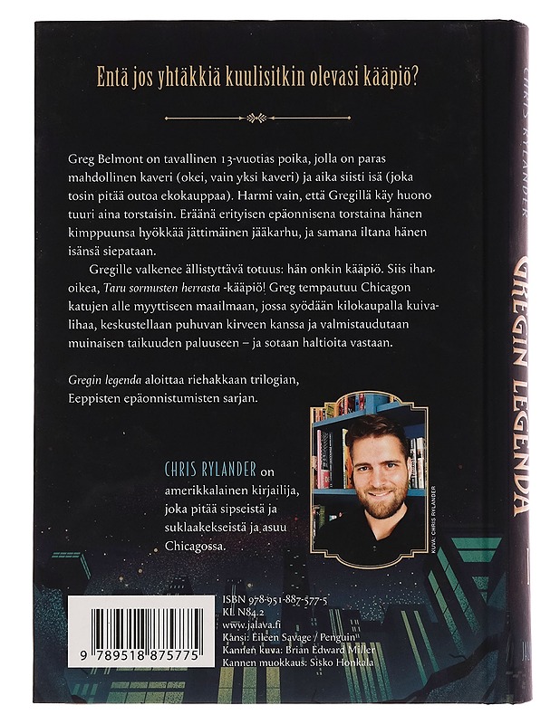 Gregin legenda - Chris Rylander - Nuorten kirjat - 10105258174 - 1