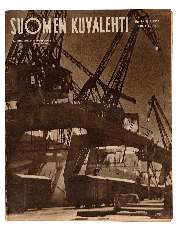 Suomen kuvalehti 3/1952 - Lehdet - 10105258178 - 0