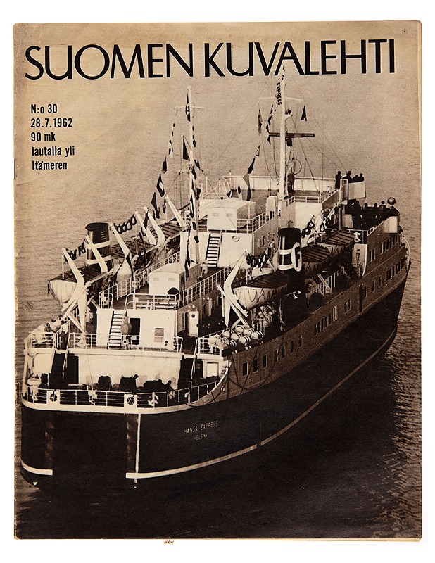 Suomen kuvalehti 30/1962 - Lehdet - 10105258263 - 0