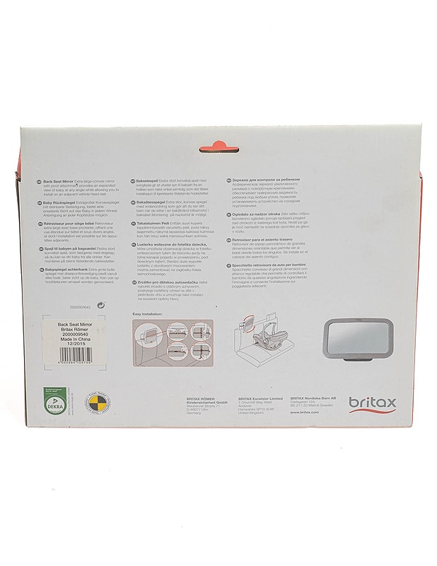 BRITAX kupera takapenkkipeili - Muut urheiluvälineet ja vapaa-aika - 10105258344 - 1
