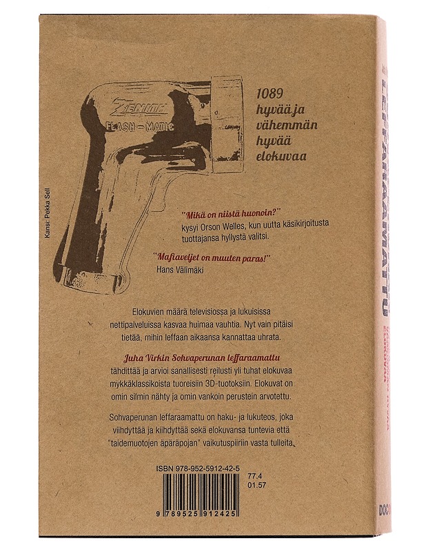Sohvaperunan leffaraamattu - Juha Virkki - Tietokirjat ja oppaat - 10105258426 - 1
