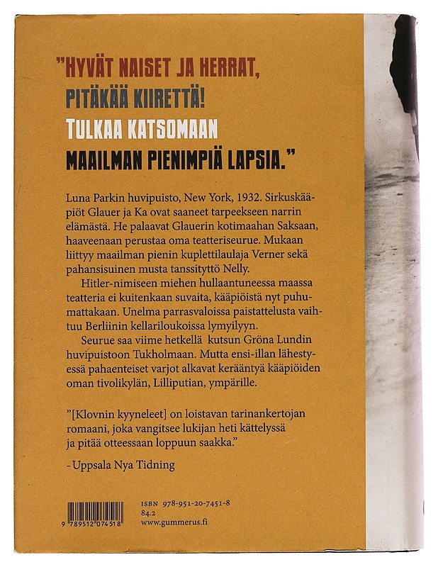 Klovnin kyyneleet - Lotta Lundberg - Romaanit ja novellit - 10105258821 - 1