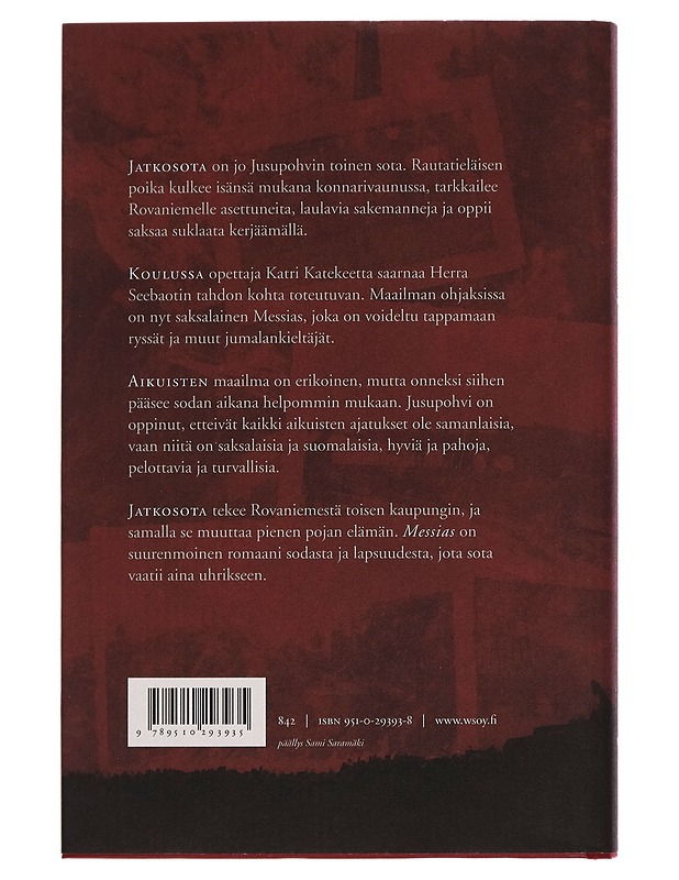 Messias - Ahti Taponen - Kaunokirjallisuus - 10105259038 - 1